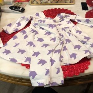 Monica and Andy unicorn set